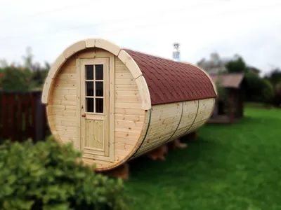 Round Barrel Sauna - 5.9m