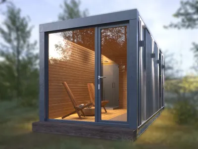 Container Frame Sauna - Ahti