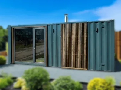 Container Frame Sauna - Ūsiņš 2